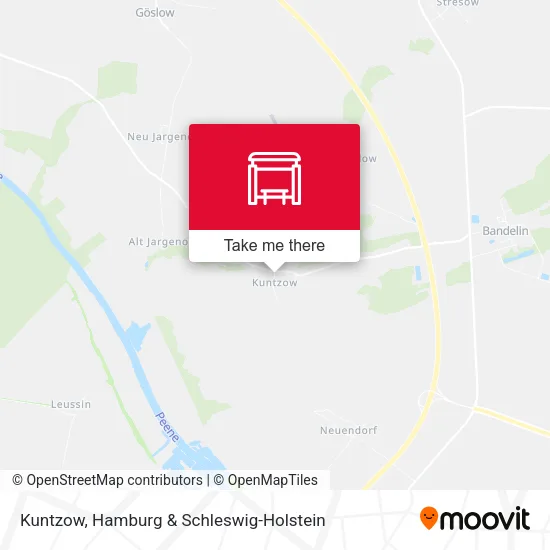 Карта Kuntzow
