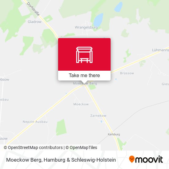 Moeckow Berg map