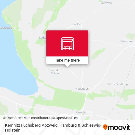 Карта Kemnitz Fuchsberg Abzweig