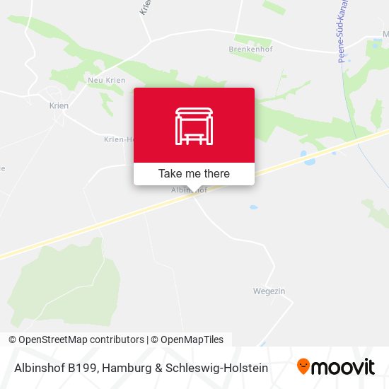 Albinshof B199 map