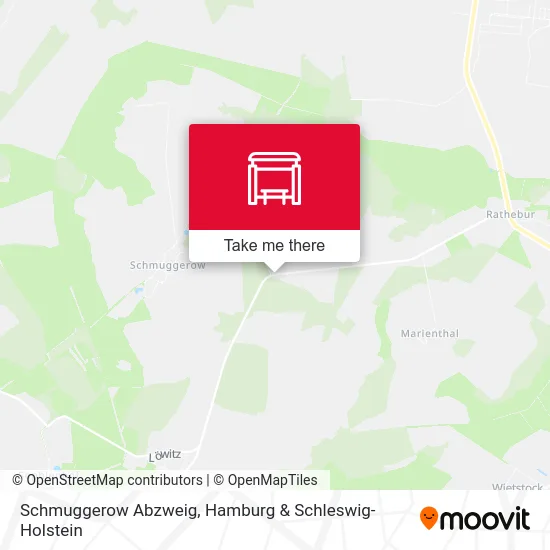 Карта Schmuggerow Abzweig