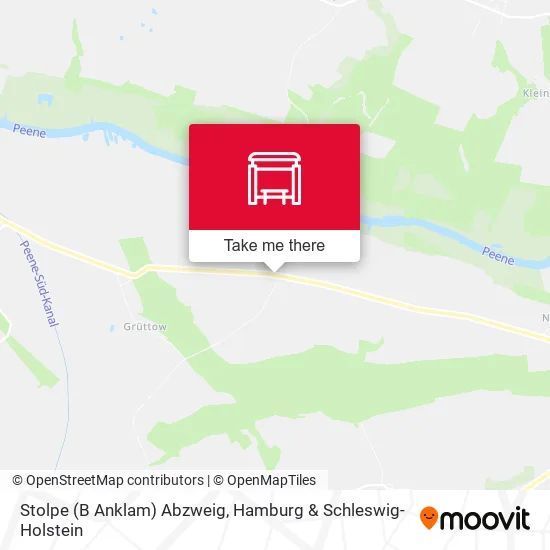 Карта Stolpe (B Anklam) Abzweig