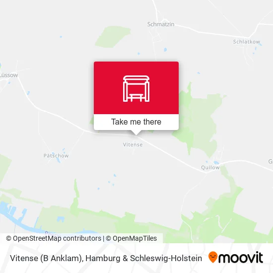 Карта Vitense (B Anklam)