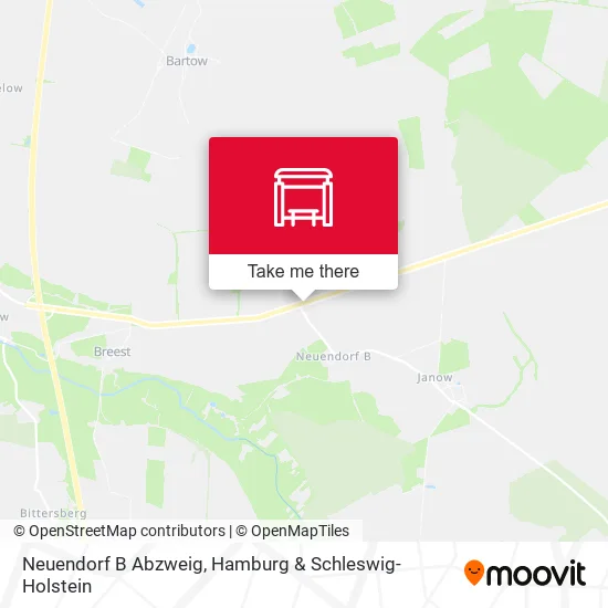 Карта Neuendorf B Abzweig