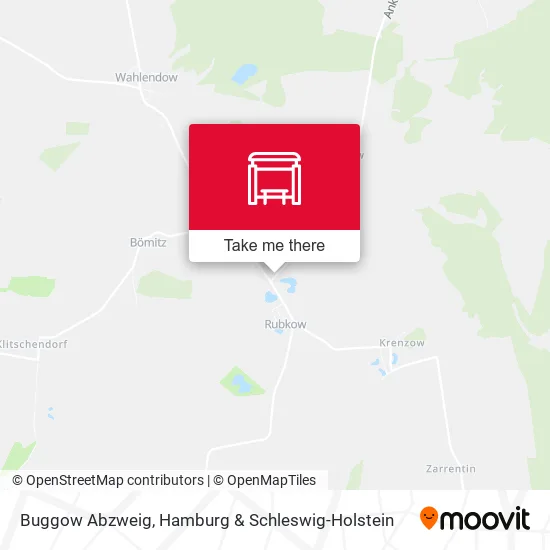 Карта Buggow Abzweig