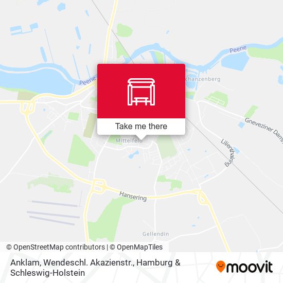 Anklam, Wendeschl. Akazienstr. map