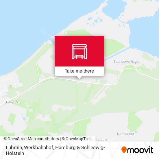 Lubmin, Werkbahnhof map