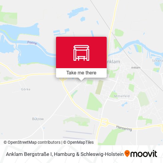Anklam Bergstraße I map