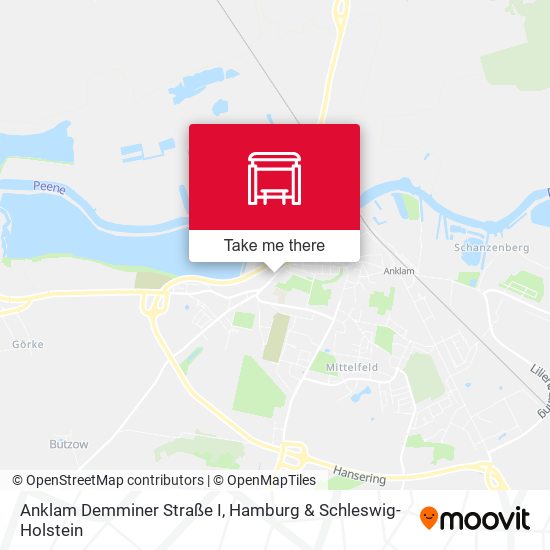Anklam Demminer Straße I map