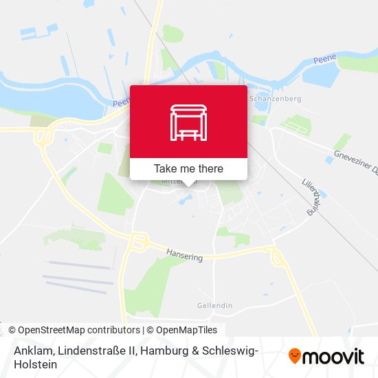 Anklam, Lindenstraße  II map