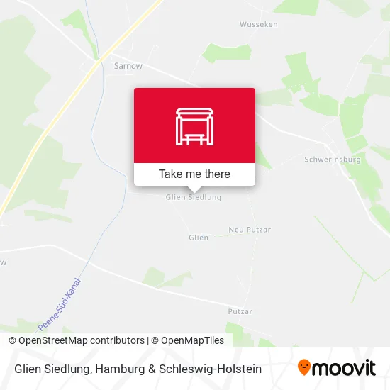 Карта Glien Siedlung