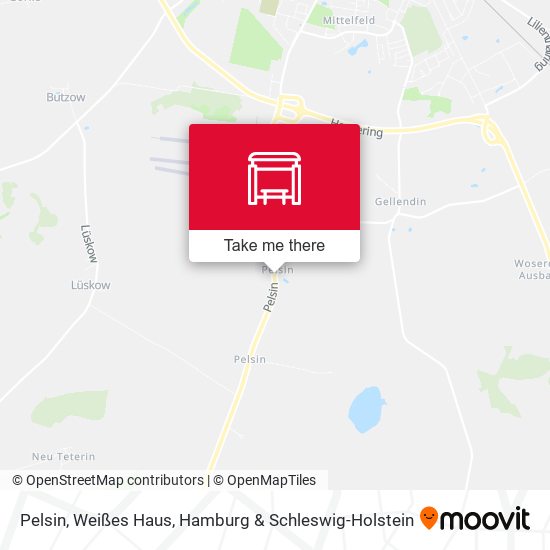Pelsin, Weißes Haus map