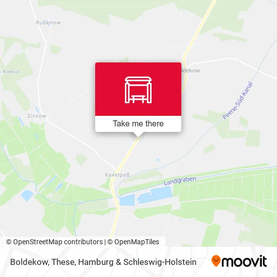 Карта Boldekow, These