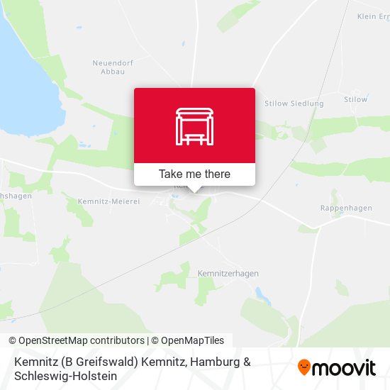 Kemnitz (B Greifswald) Kemnitz map