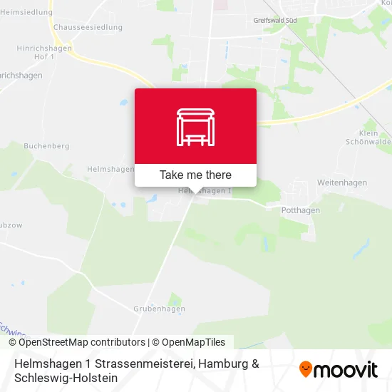 Карта Helmshagen 1 Strassenmeisterei