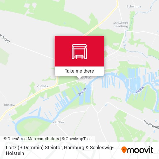 Loitz (B Demmin) Steintor map