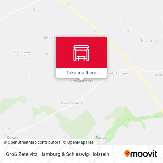Карта Groß Zetelvitz