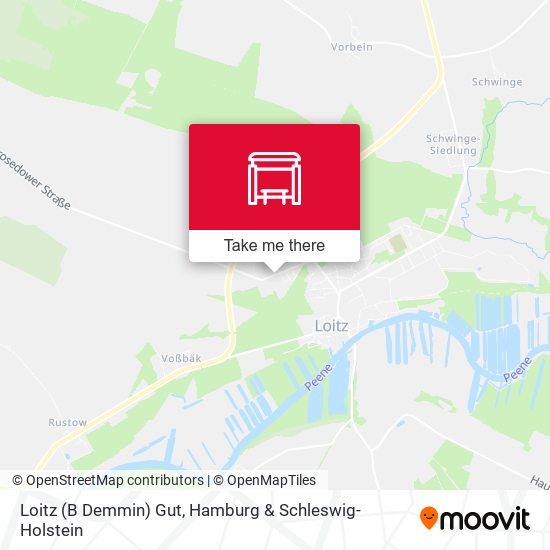Loitz (B Demmin) Gut map