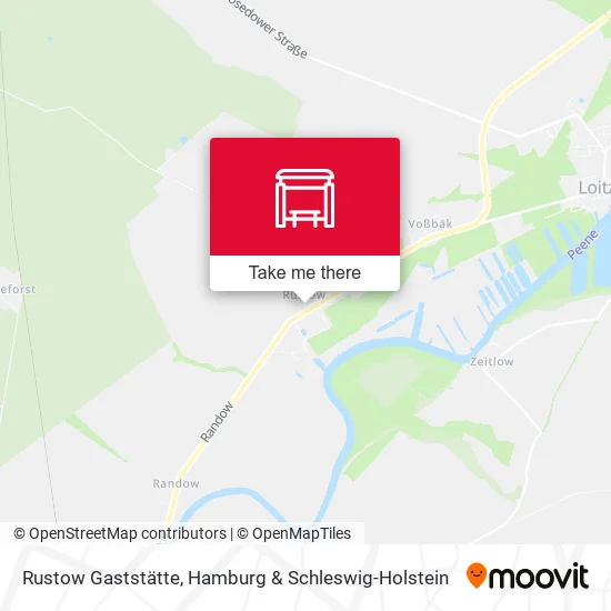 Карта Rustow Gaststätte