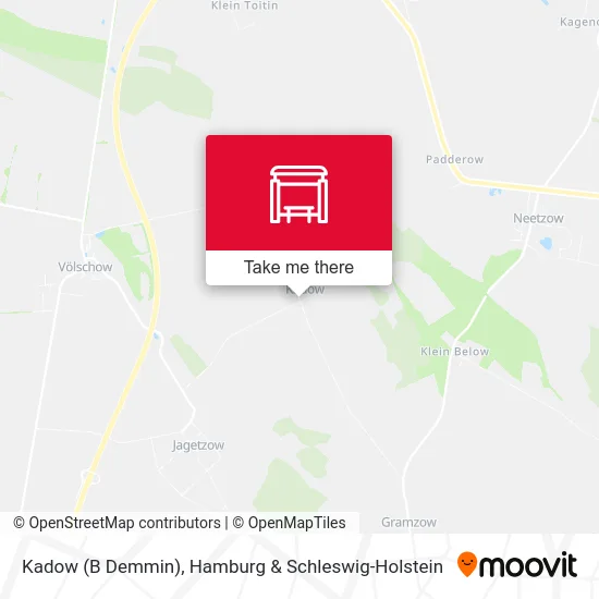 Карта Kadow (B Demmin)