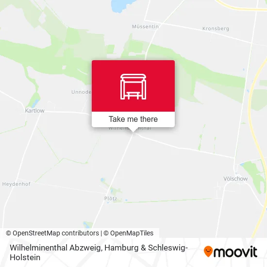 Карта Wilhelminenthal Abzweig