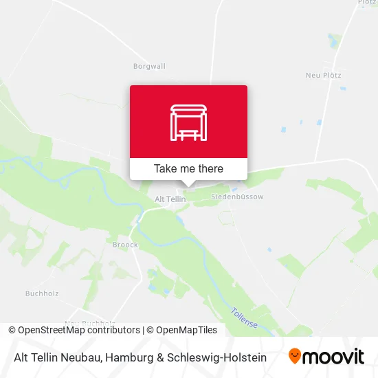 Карта Alt Tellin Neubau