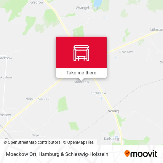 Карта Moeckow Ort