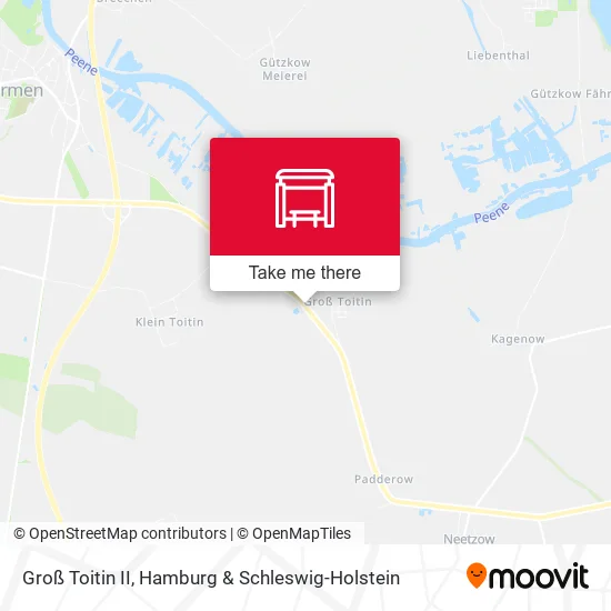 Карта Groß Toitin II