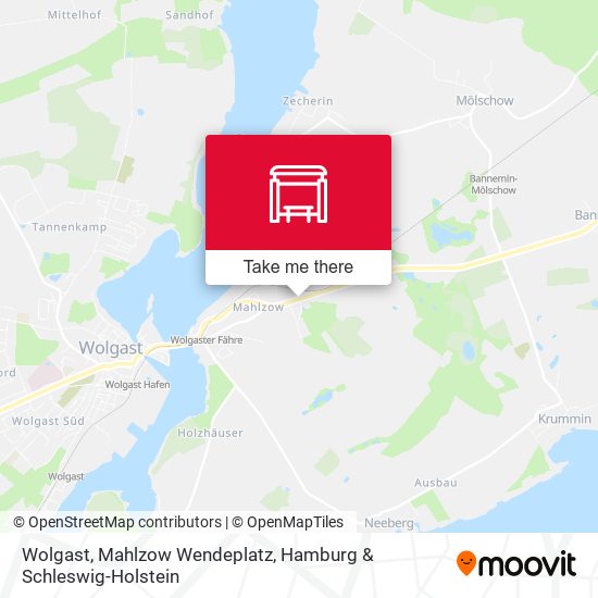 Wolgast, Mahlzow Wendeplatz map