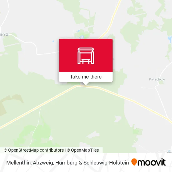 Карта Mellenthin, Abzweig