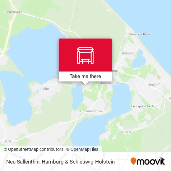 Карта Neu Sallenthin