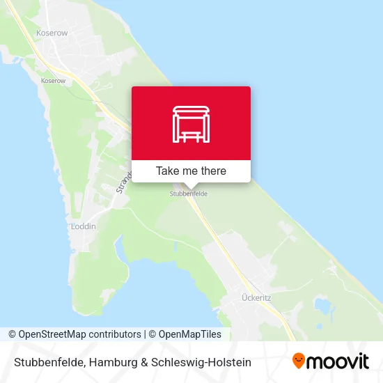 Карта Stubbenfelde