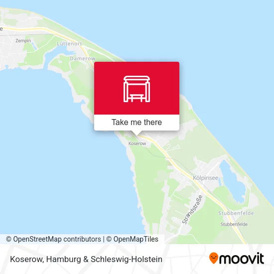 Карта Koserow