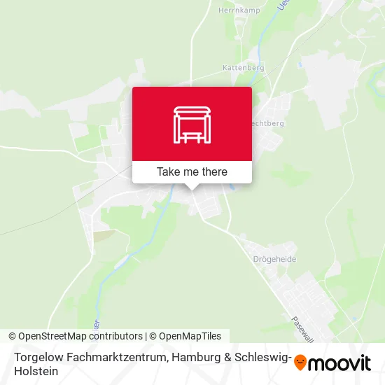 Карта Torgelow Fachmarktzentrum