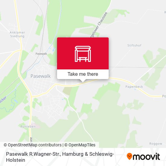 Pasewalk R.Wagner-Str. map