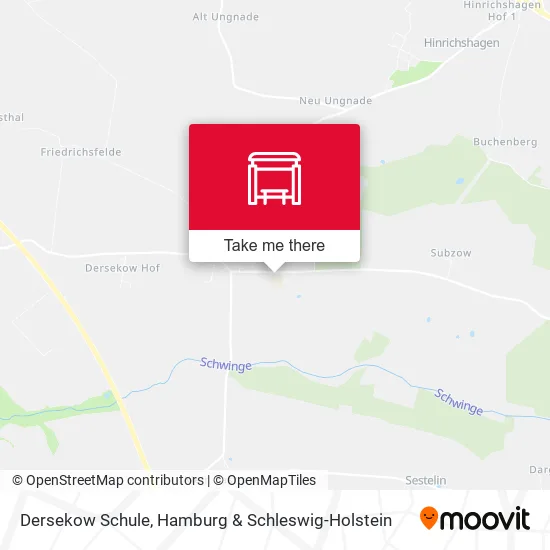Карта Dersekow Schule