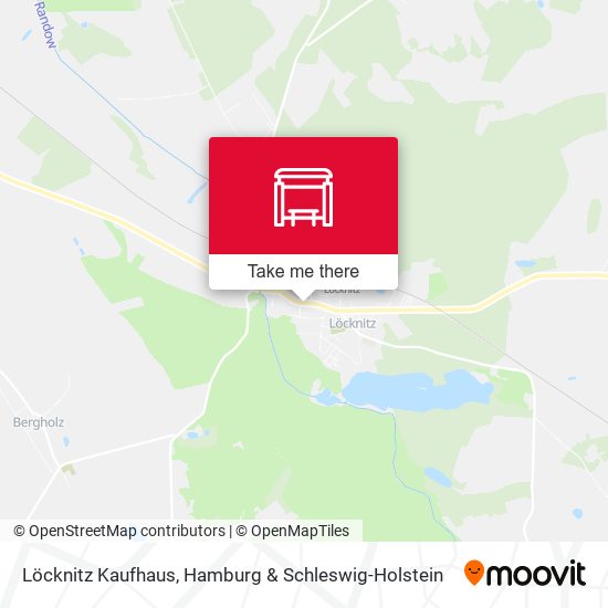 Löcknitz Kaufhaus map