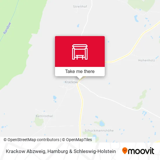 Карта Krackow Abzweig