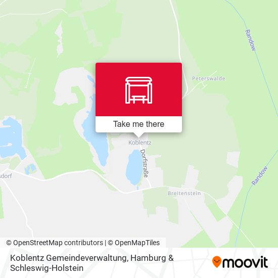 Koblentz Gemeindeverwaltung map