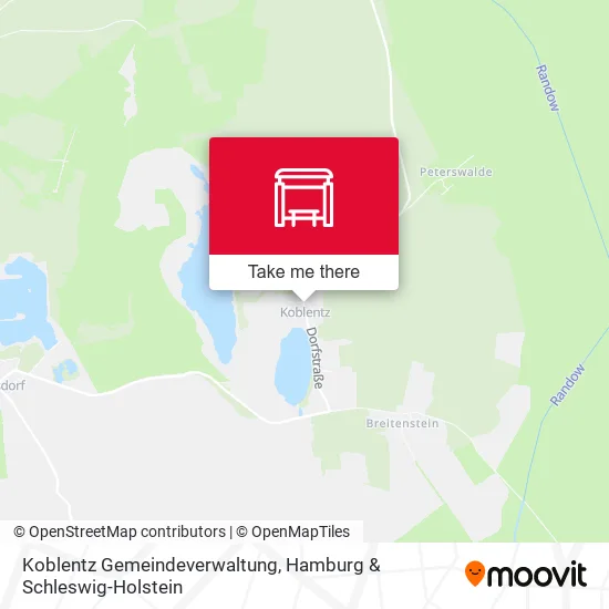 Карта Koblentz Gemeindeverwaltung