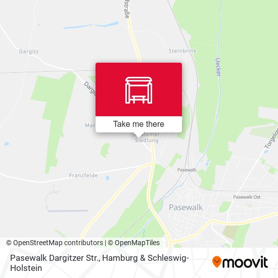 Pasewalk Dargitzer Str. map