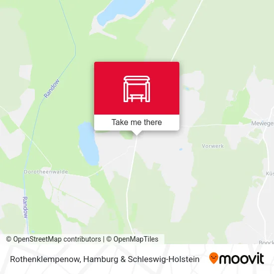 Карта Rothenklempenow