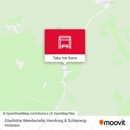 Glashütte Wendestelle map