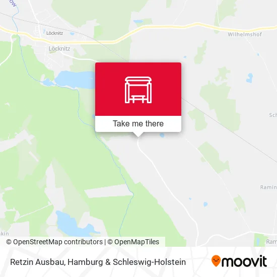 Карта Retzin Ausbau