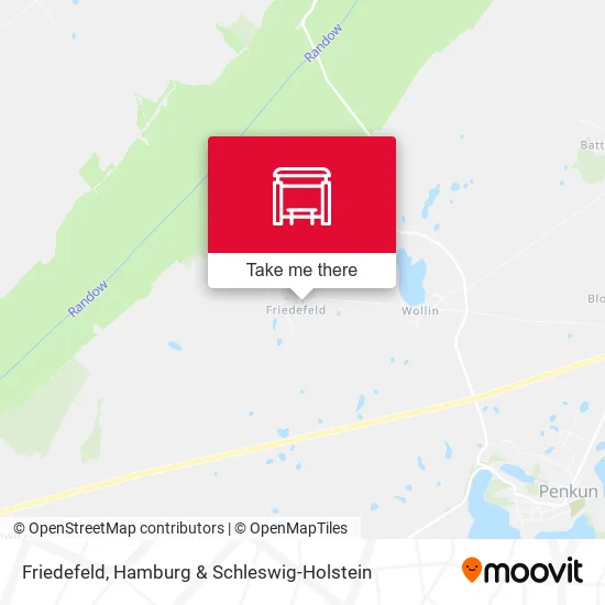 Карта Friedefeld