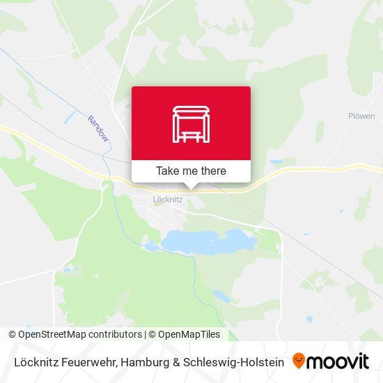 Löcknitz Feuerwehr map