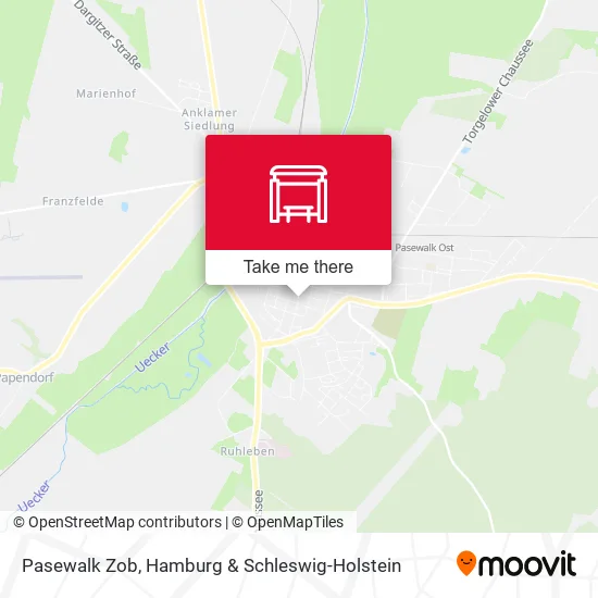 Карта Pasewalk Zob