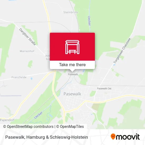 Карта Pasewalk