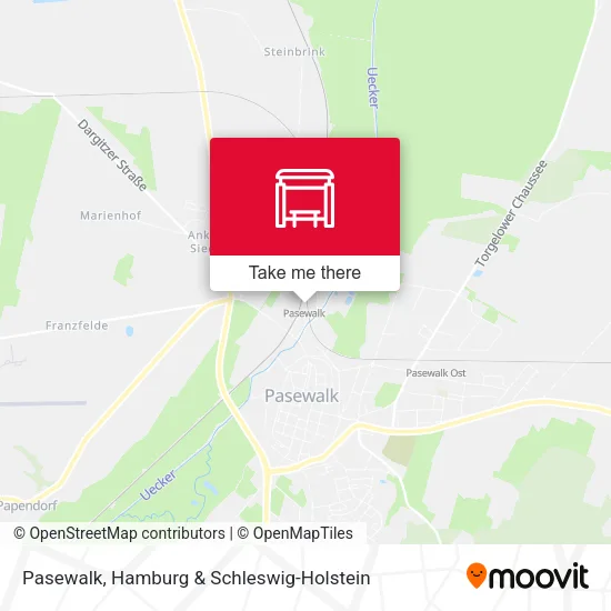Карта Pasewalk