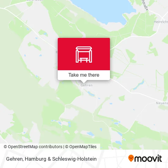 Карта Gehren
